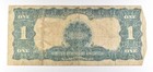 1899  1 United States Black Eagle Silver Certificate Large Note Blue Seal  0887
