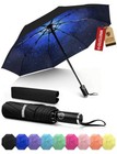 Compact Travel Umbrella  Windproof Automatic Folding Uv Sun   Rain   One