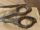 Georg Jensen Style Sterling Silver Sewing Scissors Italy