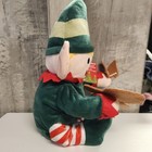 Dan Dee Animated Elf Plush Green Red Sings Oops I Did It Again Christmas Works