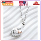 Heart Urn Necklace Cremation Jewelry Keepsake Memorial Ash Pendant Locket Holder