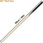 36 Inch Pool Cue Stick Billiard Cue Stick Hardwood Pool Stick Youth Adults