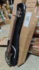 4strings Electric Jazz Bass Guitar Black Color Roasted Maple Neck Rosewood  154