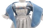 Handmade Pinner Apron Colonial Dress Gown Set Fits 18  American Girl Dolls