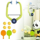 Door Pong Ball Game  2025 Hanging Table Tennis Trainer Portable Set With Rack   