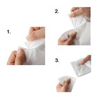 6 Gallon Small Clear Office Trash Bags Wastebasket Trash Can Liners Garbage B   