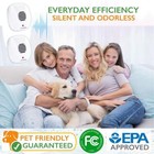 Ultrasonic Pest Repeller Plug In Mice Rats Roaches Ants Spiders Indoor 3 Pack