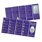 How To Pray The Rosary Pamphlet - Large Print