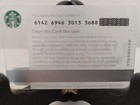 Starbucks Card 2017   Holiday Wordmark   New  Nice Looking Card  Great Price 