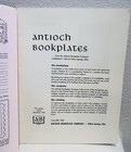 Ex Libris Antioch Bookplates Catalog 1963