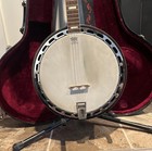 Vintage Rare Christy 5 String Banjo Is The Standard 22 Fret Neck  Hardshell Case