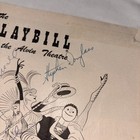 1954 The Golden Apple Playbill  Alvin Theatre W 5 Cast Signatures  kate Ballard 
