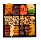 Dried Fruit   Nuts Gift Basket Arrangement Platter Gourmet Food Snack Box