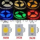 Dc 12v 5m 3528 5050 5630 Smd Rgb Flexible Led Strip Light Lamp remote Waterproof