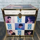 Vintage 1990 New Kids On The Block Nkotb Wooden Storage Trunk Chest Box Seward