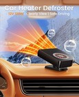 Car Heater 12v 120w Portable Electric Heating Fan Defogger Defroster New 