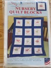 Lot Of 3 Jack Dempsey Needle Art Stamped Quilt Blocks