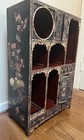 Beautiful Antique 19th Century Hand-painted Asian Chest With Gold Leaf Accents