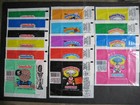 Garbage Pail Kids 1980s 1st - 15th Series Wrapper Set 15 Wrappers