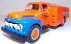 First Gear 1951 Ford Tanker   Barrel Gulf Oil   Mathews Oil Co  Cherryfield Me