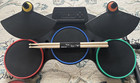 Ps3 Guitar Hero World Tour Band Hero Bundle Guitar Drum Set  Dongles New Wires
