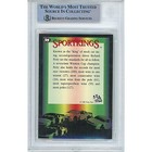 Richard Petty Auto 1995 Press Pass  126 King Nascar Racing Signed Beckett Slab