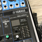 Yamaha Mg10xu 10 Channel Mixing Console And Travel Case Nice  