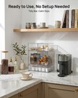 Clear Stackable Storage Drawers Set Of 5  Plastic Organizer Bins