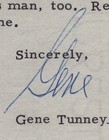 Gene Tunney - Typed Letter Signed 02 09 1956