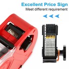 Mx-5500 8 Digits Price Tag Gun Marking Machine W sticker Labels Ink Roller Gift