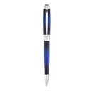 S t  Dupont Ligne D Atelier Sunburst Blue Ballpoint Pen  415105m  New In Box