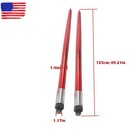 2pcs 49  Hay Spike Bale Spears 4500lb Cap Each Skid Steer Attachments Tractor