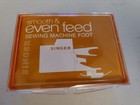 Vintage Singer C-470 Smooth   Even Feed Sewing Machine Foot In Box New Condition