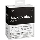 Rit Back To Black Dye Kit Restore Faded Clothes To Jet Black Non Toxic Dye