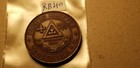 1913 Ultra Rare Canada Masonic One Penny Token Pacific Chapter Vancouver bc  