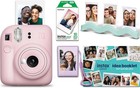 Fujifilm Instax Mini 12 Pink Holiday Camera With 70 Film Bundle