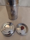 Vintage Stainless Steel Chinese Tea Canister  6  X 3 