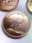 Dinosaurs Design Mix Copper Coins 1 Oz  Ea  100 Ct   6 3 Pounds  By Reedersong