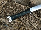 Custom Handmade D2 Tool Steel 25 Inches Sword With Sheath Tanto Blade   Sheath 