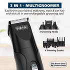 Wahl All In One Rechargeable Beard  Mustache  Detail Trimmer For Men  05644 New
