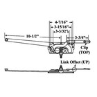 Truth Dual Arm Entrygard Casement Operator Left Hand Short Link Window Operator