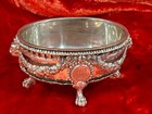 France Paris Odiot  950 Silver Master Salt Cellar  2 Parts     rbm  Monogram 