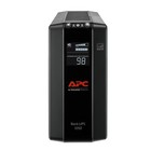Apc - Ups Battery Backup Pro  1050va 600w  Tower  8 Outlets  Lcd Display - Black