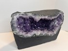 Large Natural Amethyst Cathedral Geode Crystal Cluster 23 6 Lbs 11    Display