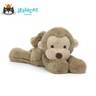 34cm Jellycat Smudge Monkey Medium Nwt With Label Dust Bag Plush Gift Us