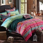 Boho Bedding Sets King  3-piece Retro King 104 x90   Boho  no Comforter 