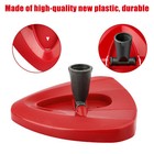 3pcs Replacement Rotating Mop Base Plastic Head Disc Part For O-cedar Easy Wring