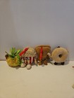 Whiffer Sniffers Plush Back Pack Clip Toys Lot Of 4