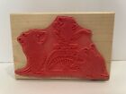 Stampabilities house-mouse Design Rubber Stamp  2003 weighing Baby  1997 hmlr1014