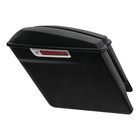 Matte Black 5  Extended Saddlebags For Touring Road King Street Glide 2014-2023